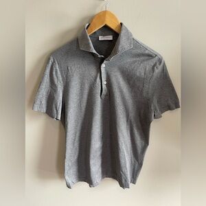 Gran sasso grey cotton Polo Shirt size 52